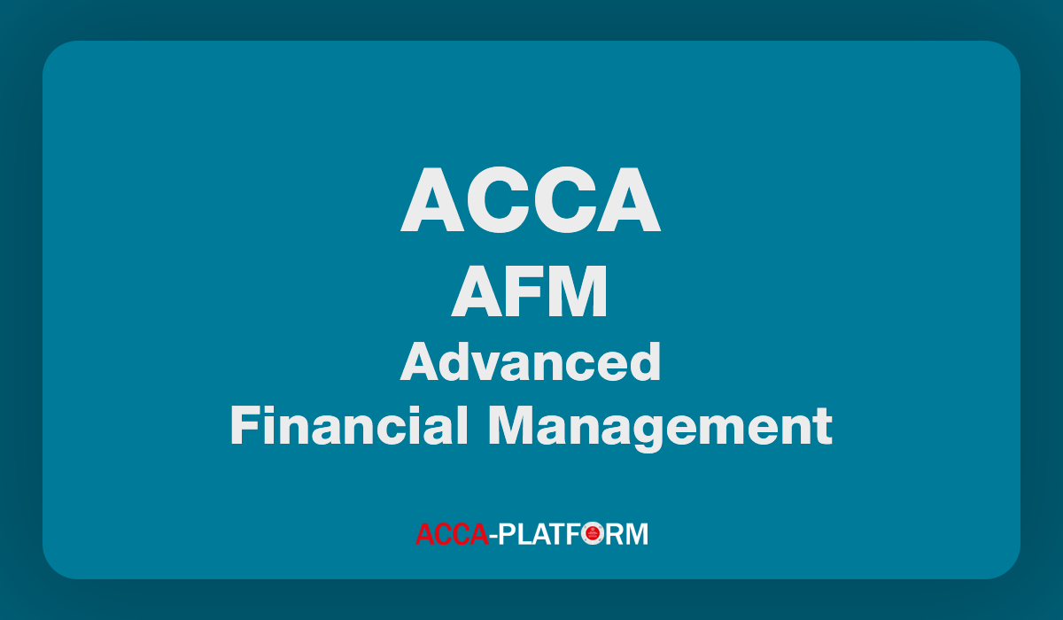 P5 (APM) Advanced Performance Management Study Text | ACCA